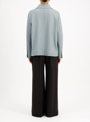 Linen honeycomb chore jacket