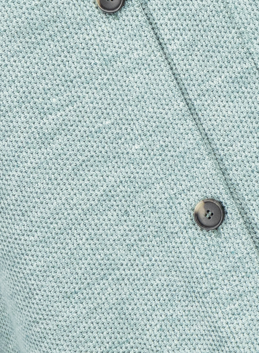 chore jacket linen honeycomb