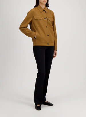 western jacket light pressed wool