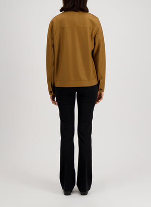 western jacket light pressed wool