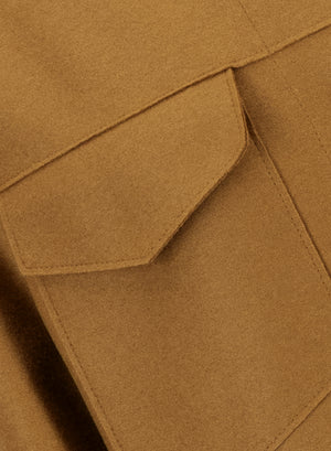 western jacket light pressed wool