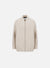 Oversized bomber boiled wool