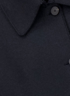 Puff sleeves jacket pressed wool