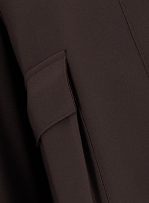 cropped raglan jacket scuba