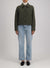 Cropped coach jacket boiled wool