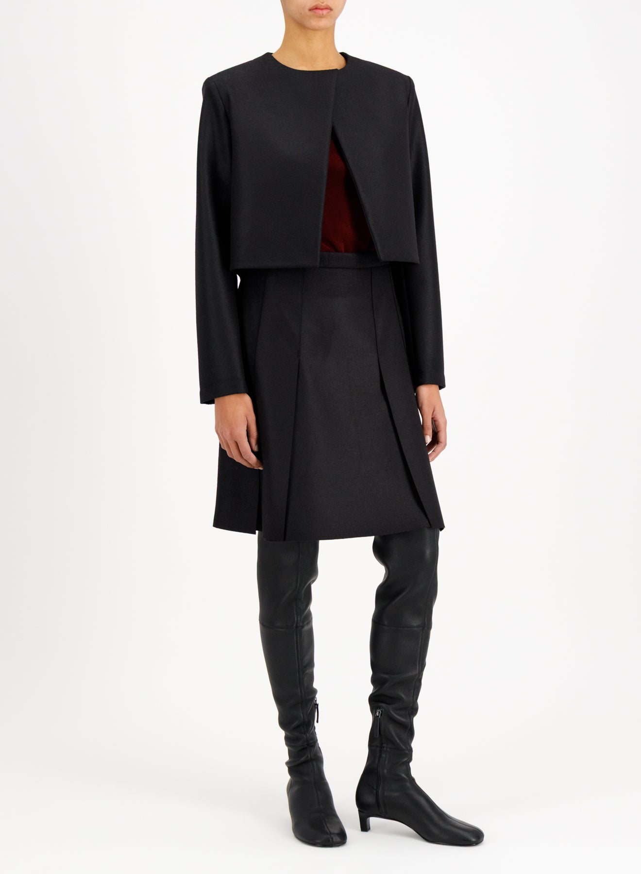 bolero - light pressed wool