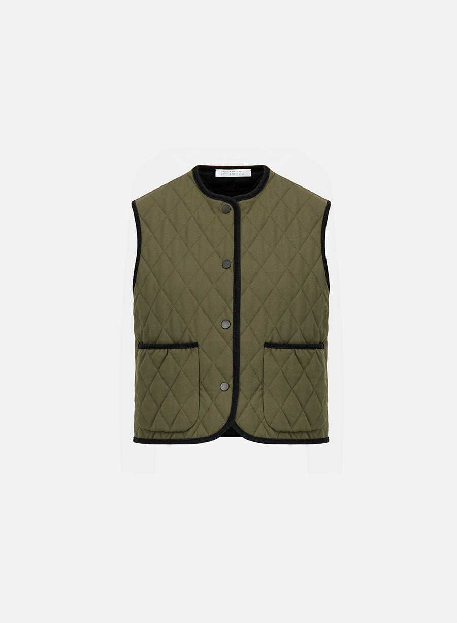 quilted vest