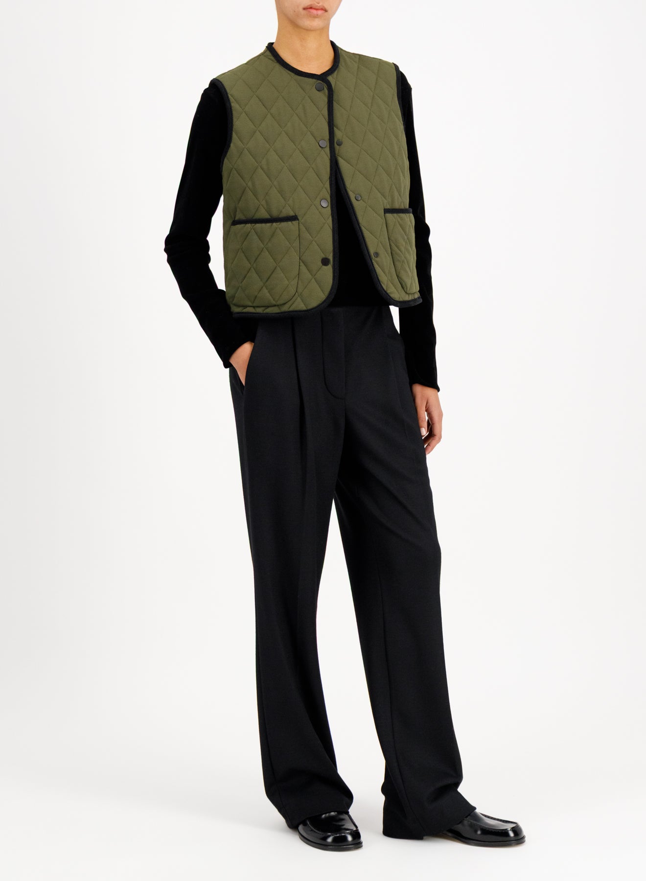quilted vest