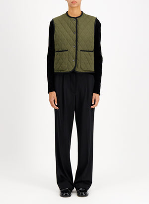 quilted vest