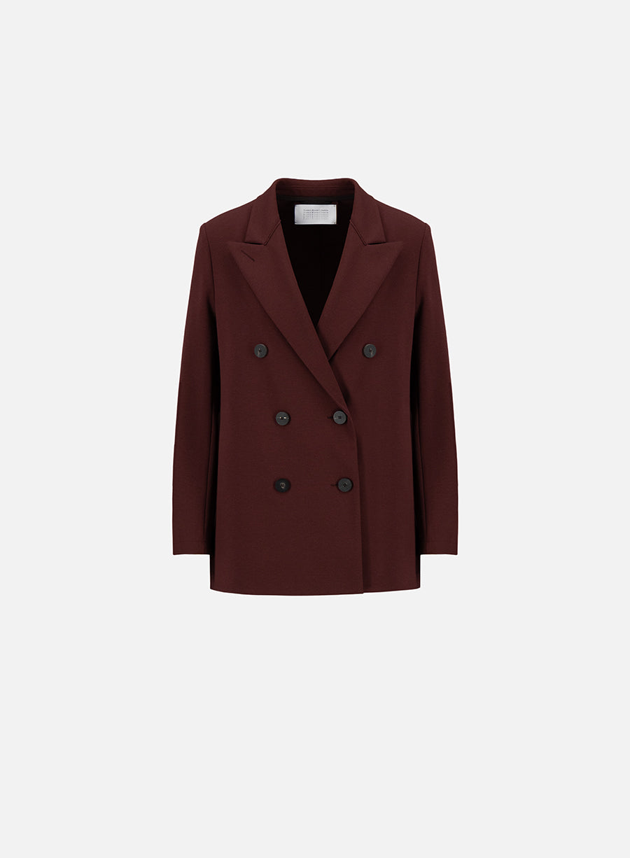 slouchy peacoat viscose flannel