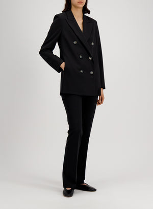 slouchy peacoat techno viscose