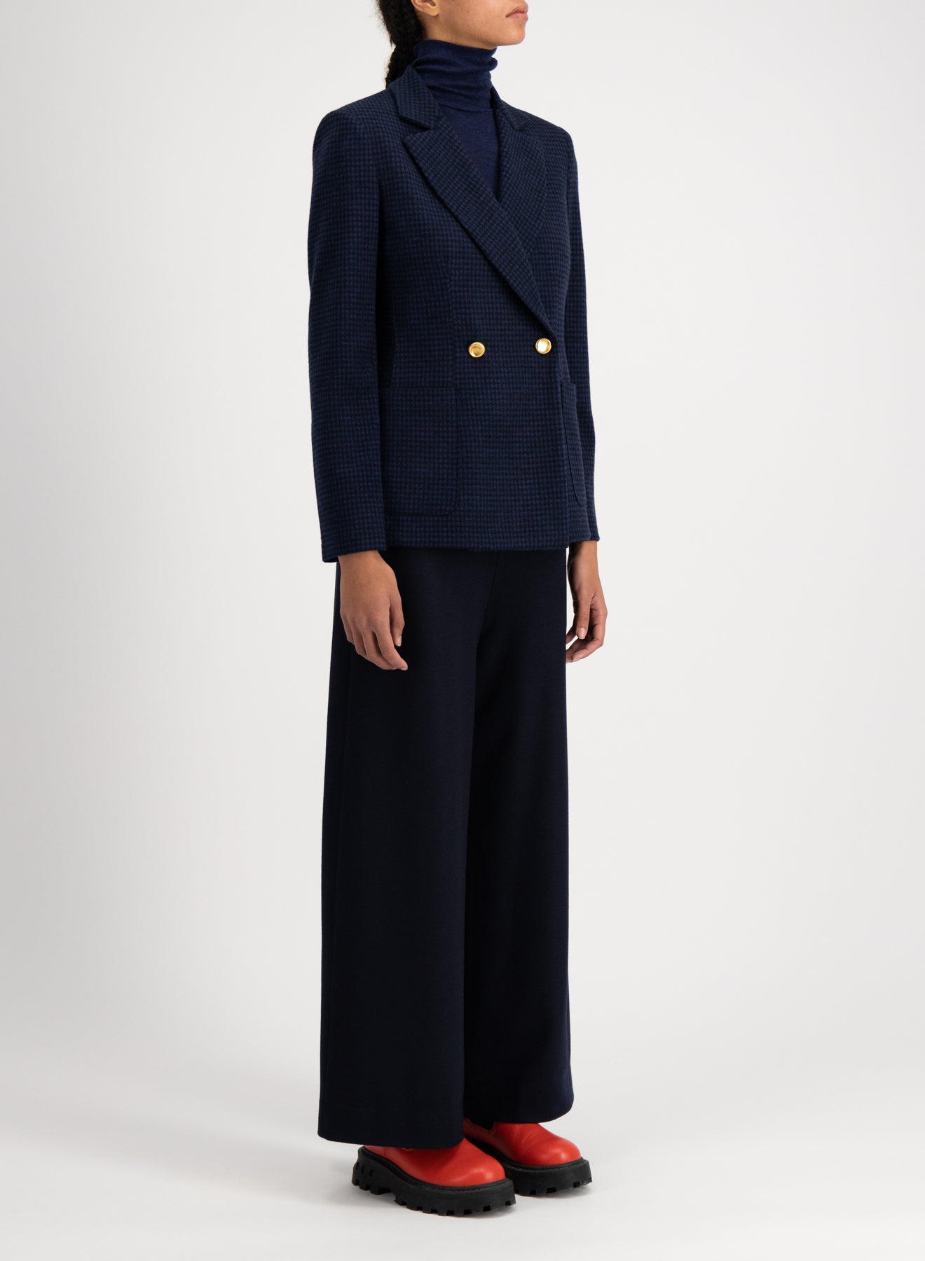 Blazer patterned moleskin