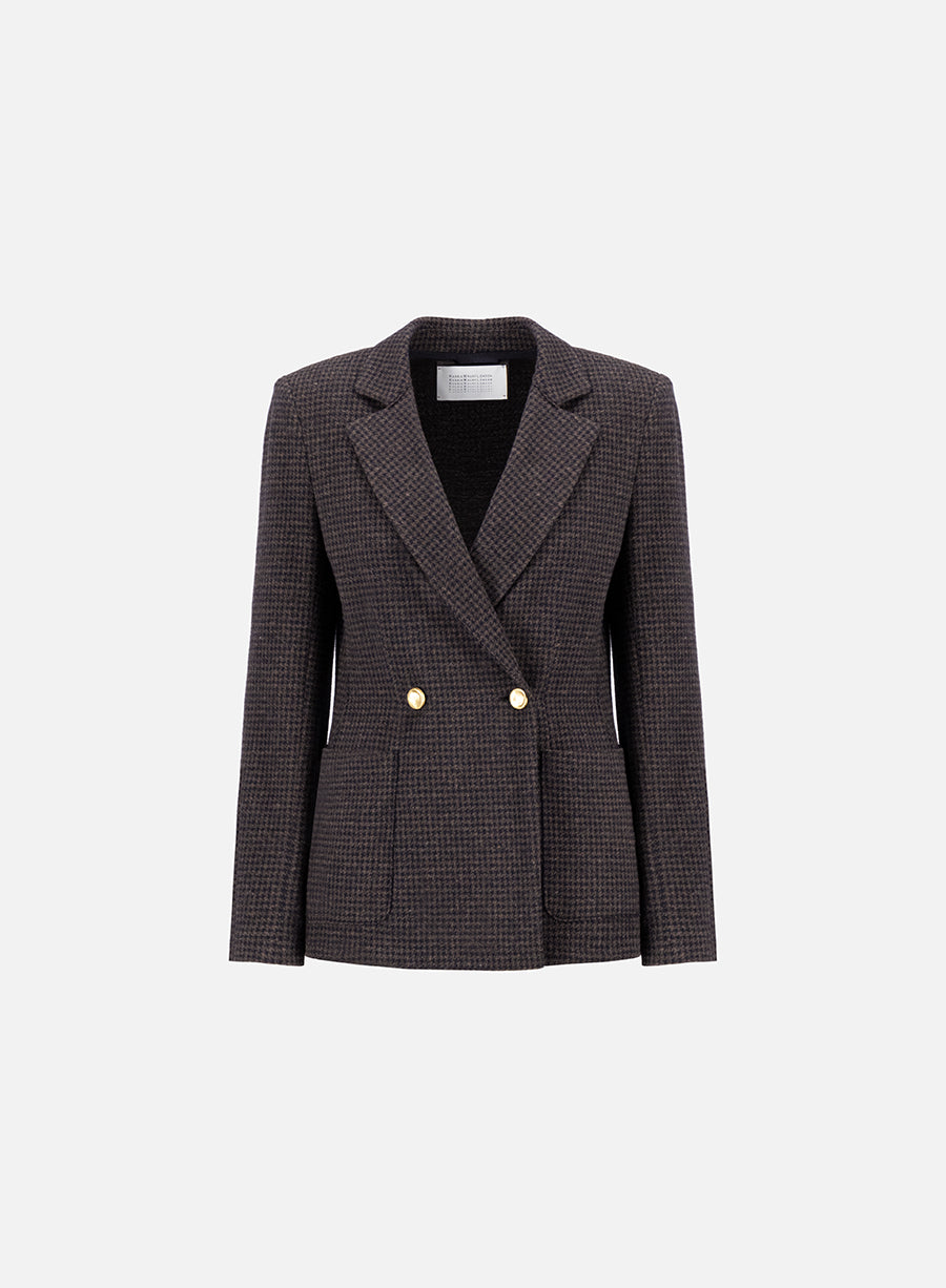 Blazer patterned moleskin