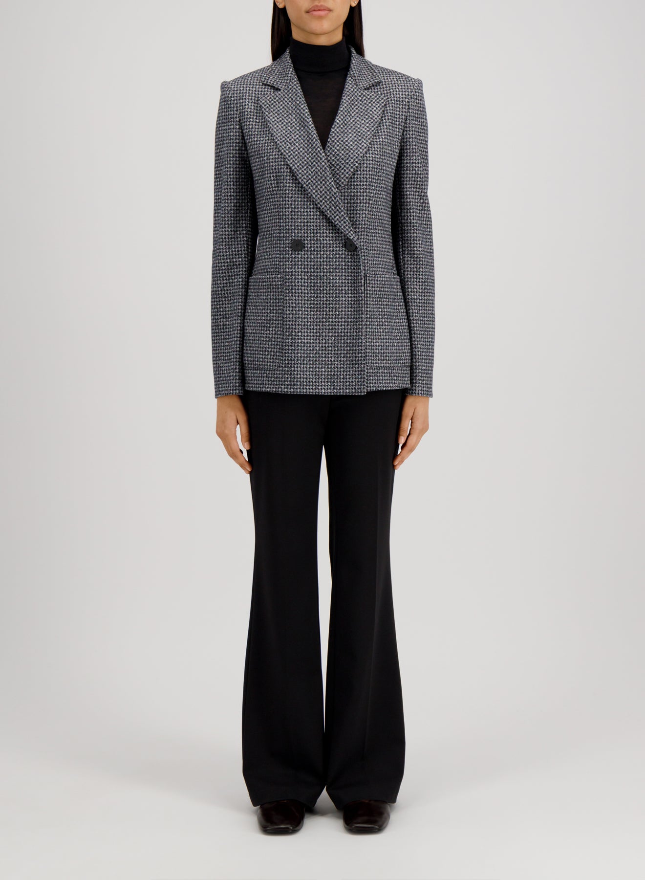 Blazer Vitale Barberis donegal houndstooth