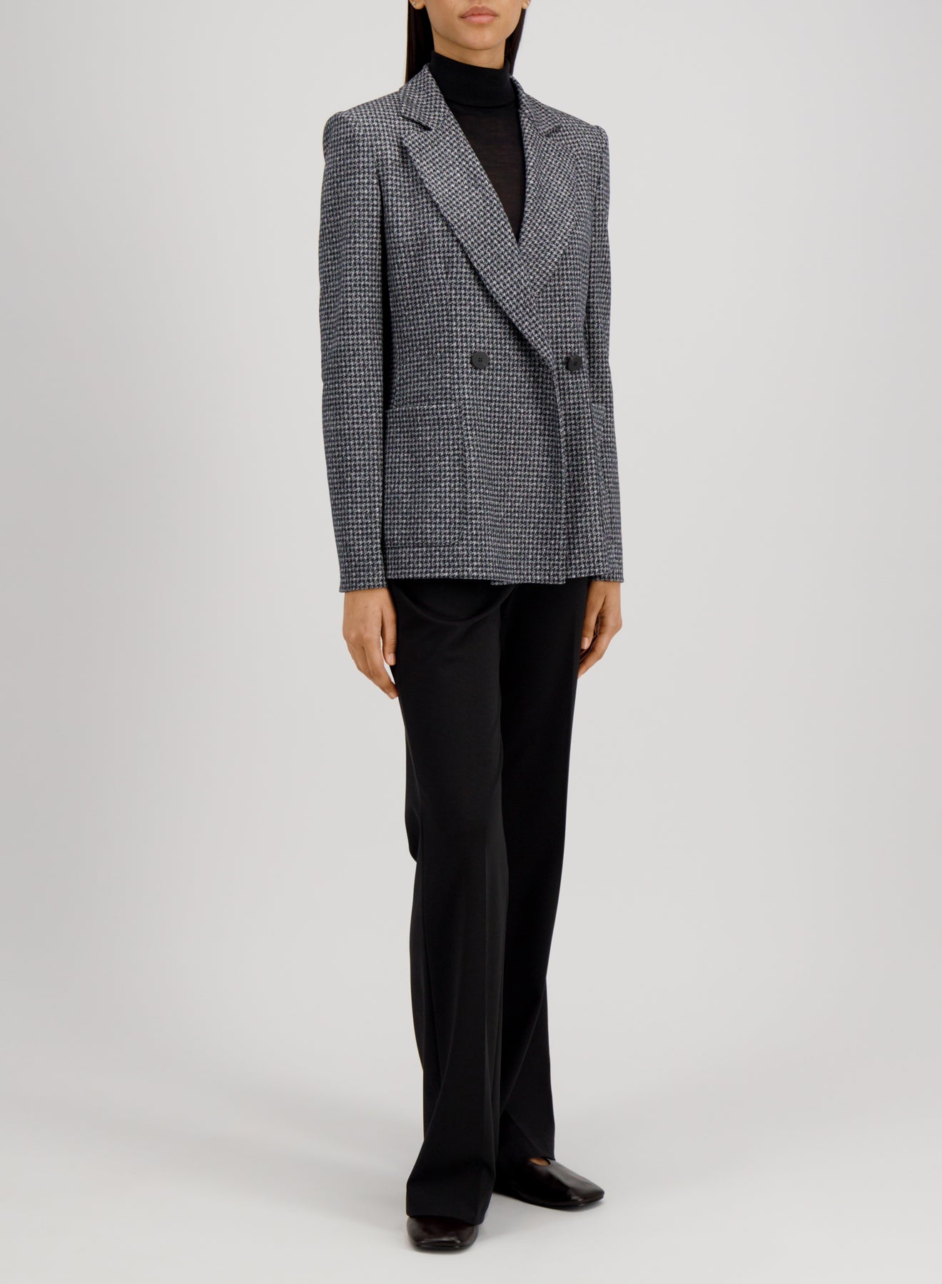 Blazer Vitale Barberis donegal houndstooth