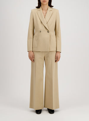 Blazer with shoulder pads techno viscose