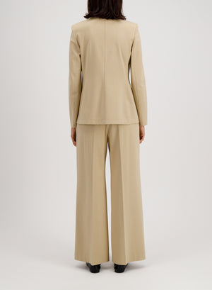 Blazer with shoulder pads techno viscose