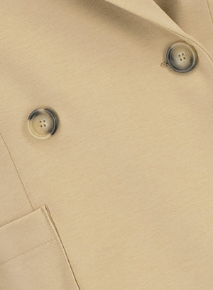 Blazer with shoulder pads techno viscose