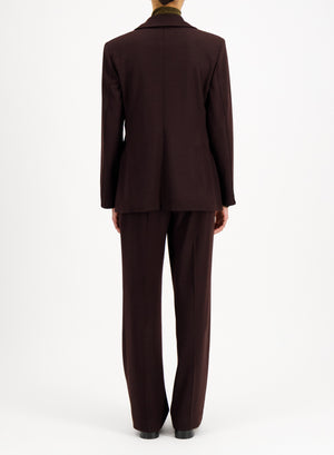 d.b. big lapel blazer with s.p. superfine merino