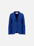 Stand up collar blazer light pressed wool
