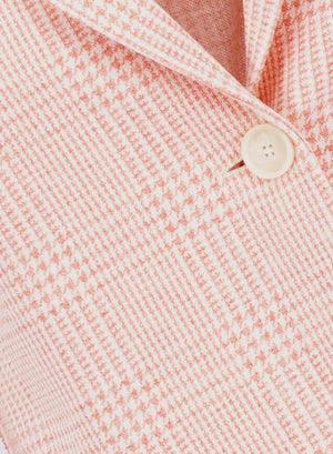 stand up collar blazer p.o.w.