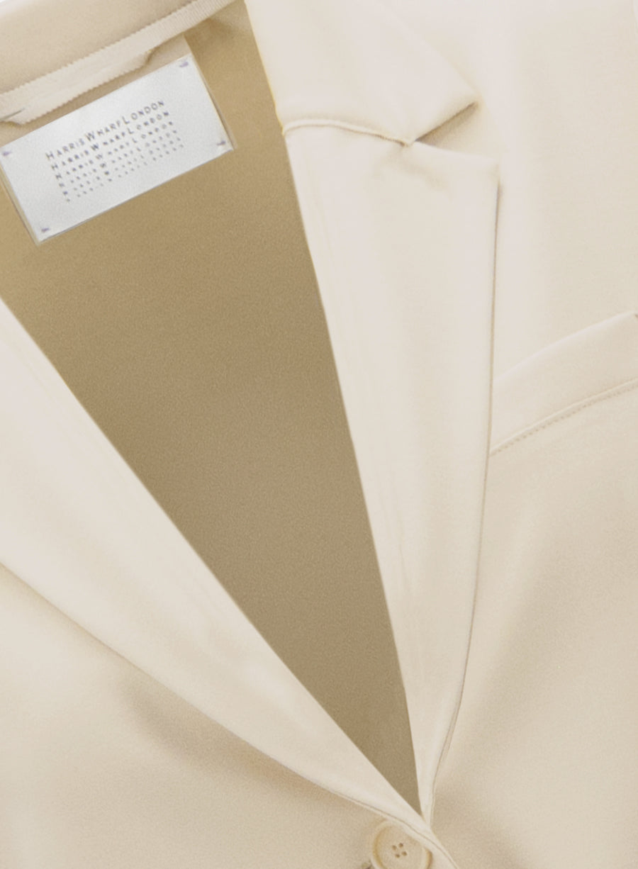 Boyfriend blazer in techno viscose