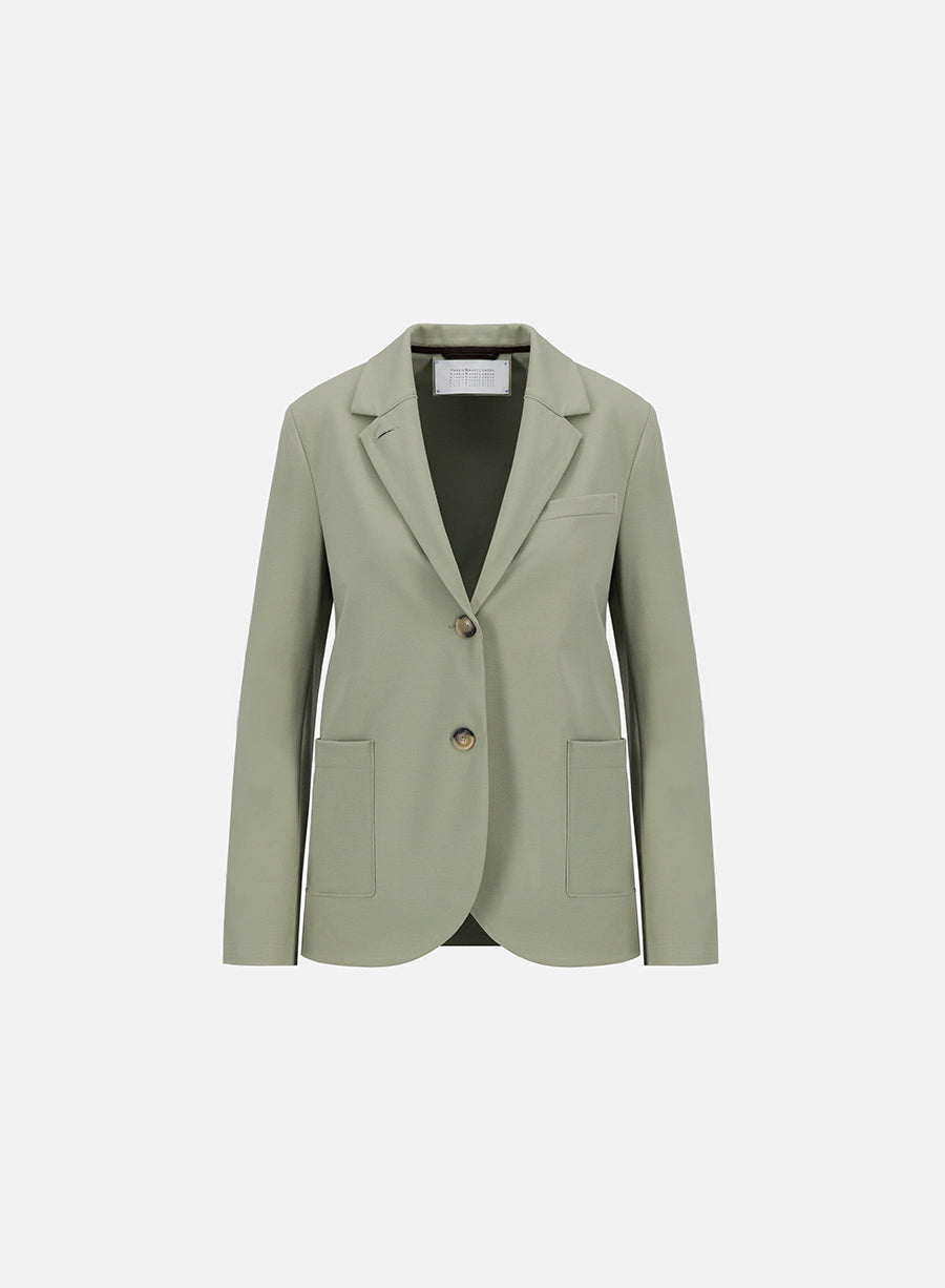 Boyfriend blazer in techno viscose