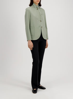 Boyfriend blazer in techno viscose