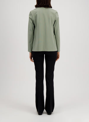 Boyfriend blazer in techno viscose