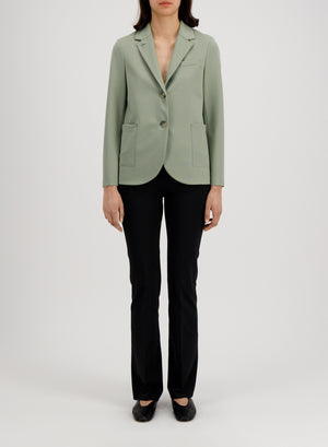 Boyfriend blazer in techno viscose