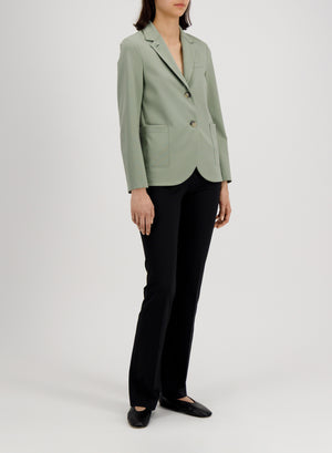 Boyfriend blazer in techno viscose