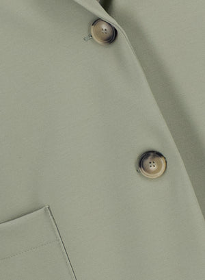 Boyfriend blazer in techno viscose