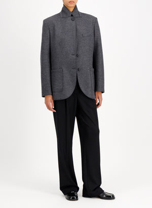 travel blazer light pressed wool