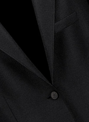 Women travel blazer light pressed wool