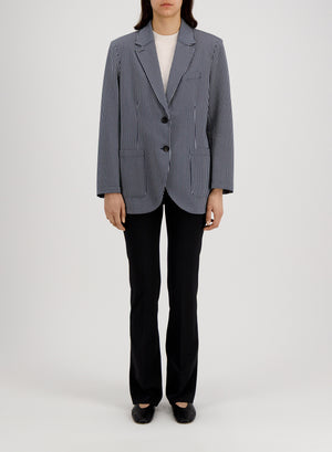 travel blazer coolmax seersucker