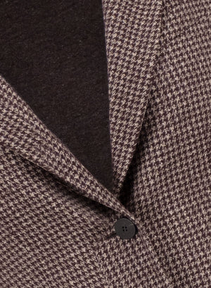 Women hacking jacket Vitale Barberis donegal houndstooth