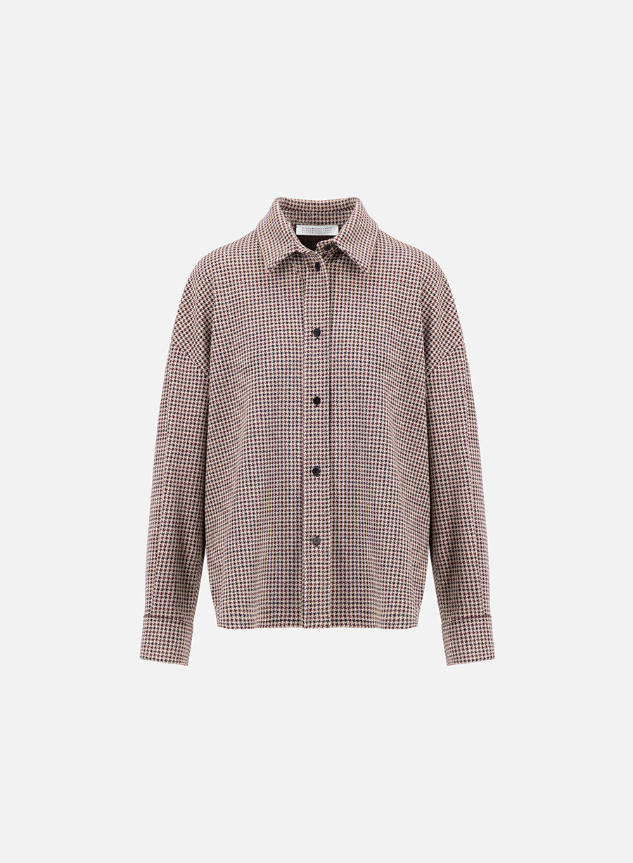 Oversized shirt tattersall