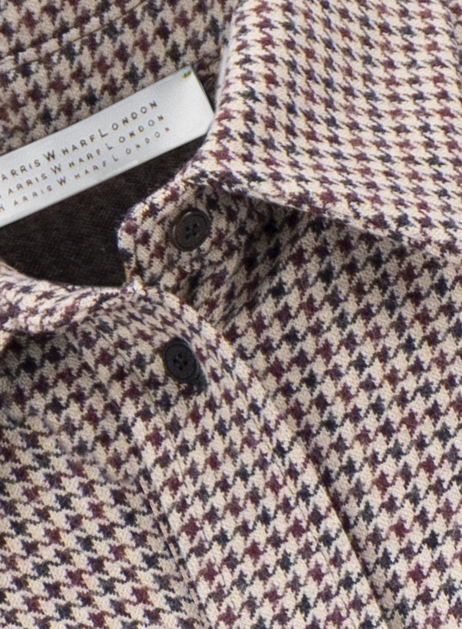 Oversized shirt tattersall