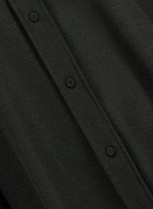 Oversized shirt superfine merino