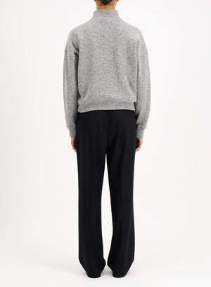 Women turtleneck knitted sweat
