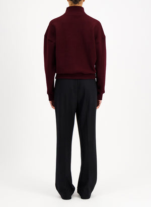 Women turtleneck knitted sweat