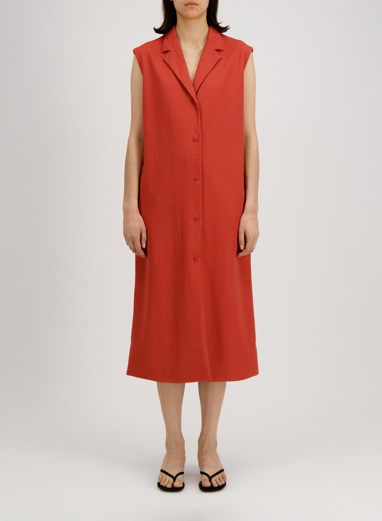 waistcoat maxi dress rayon