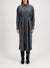 Women oversized long shirt dress superfine merino
