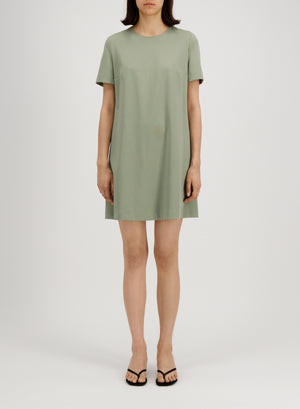 A line dress techno viscose