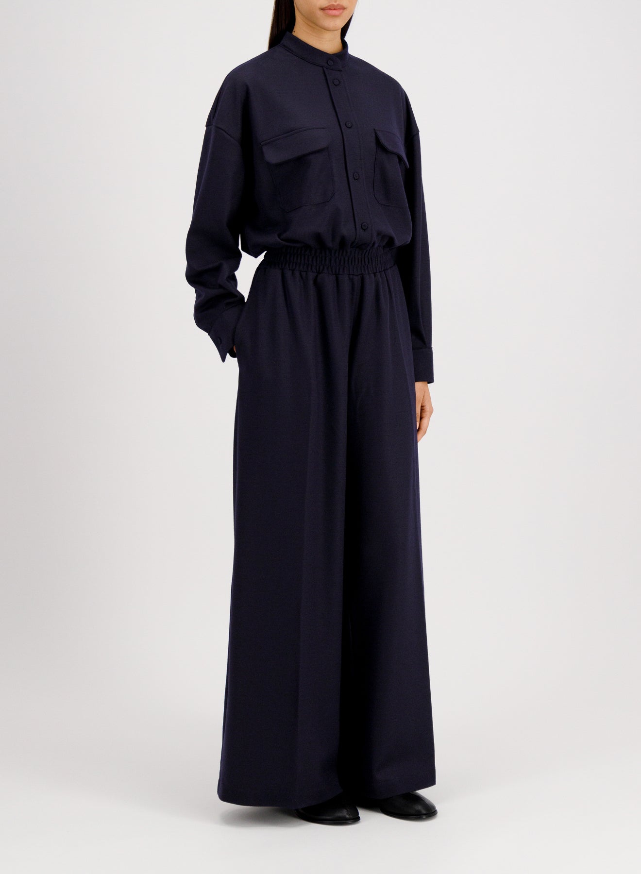 Jumpsuit superfine merino