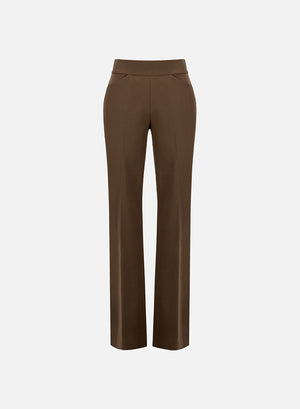 long flared leggings techno viscose