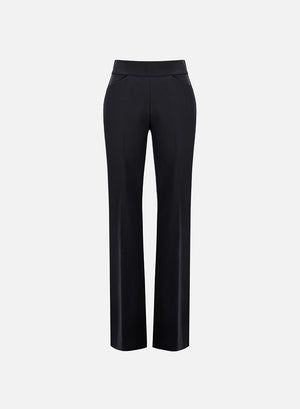 long flared leggings techno viscose