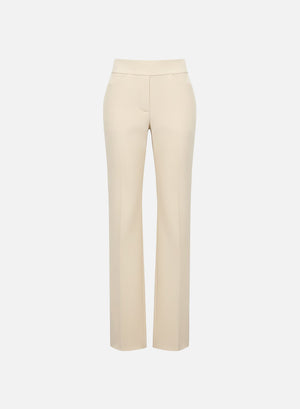 long flared leggings techno viscose