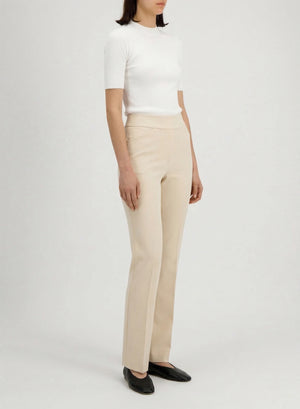 long flared leggings techno viscose