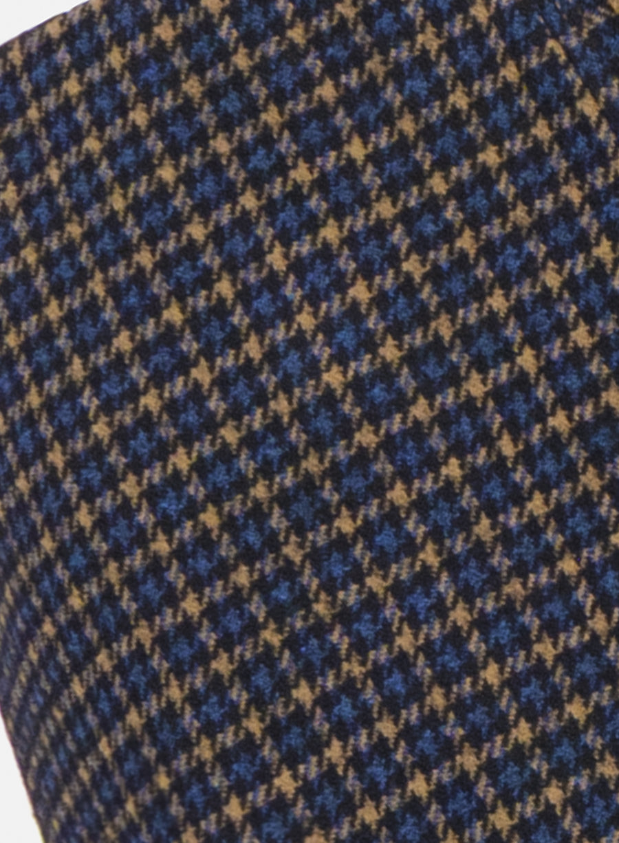Flared trousers tattersall